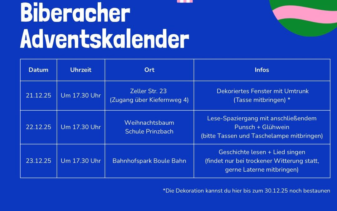 Adventskalender 2025